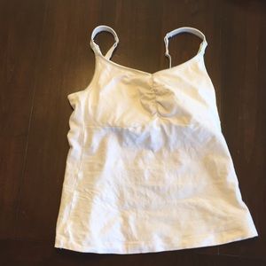White bravado nursing tank